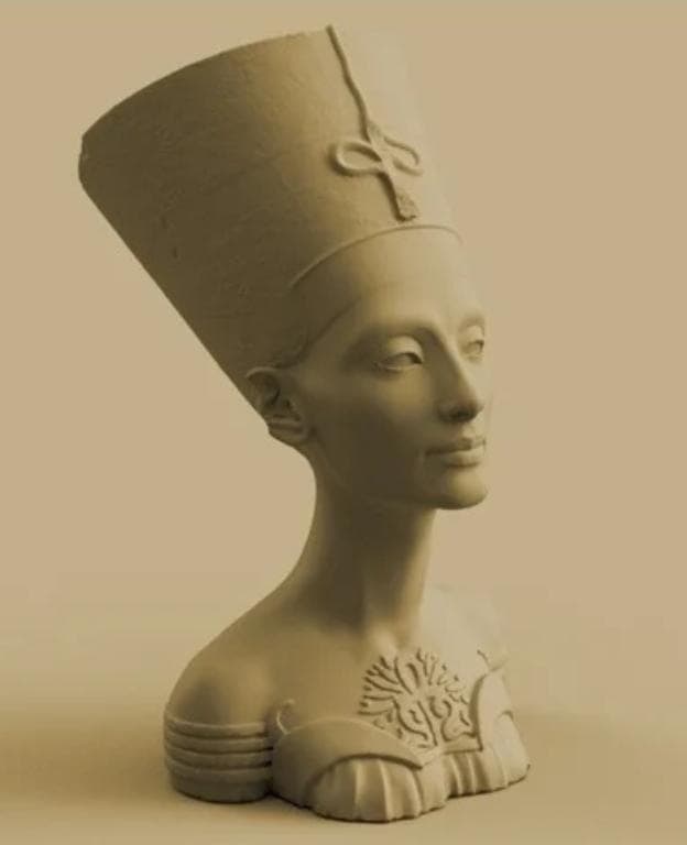 Queen of Egypt Bust Flower Pot