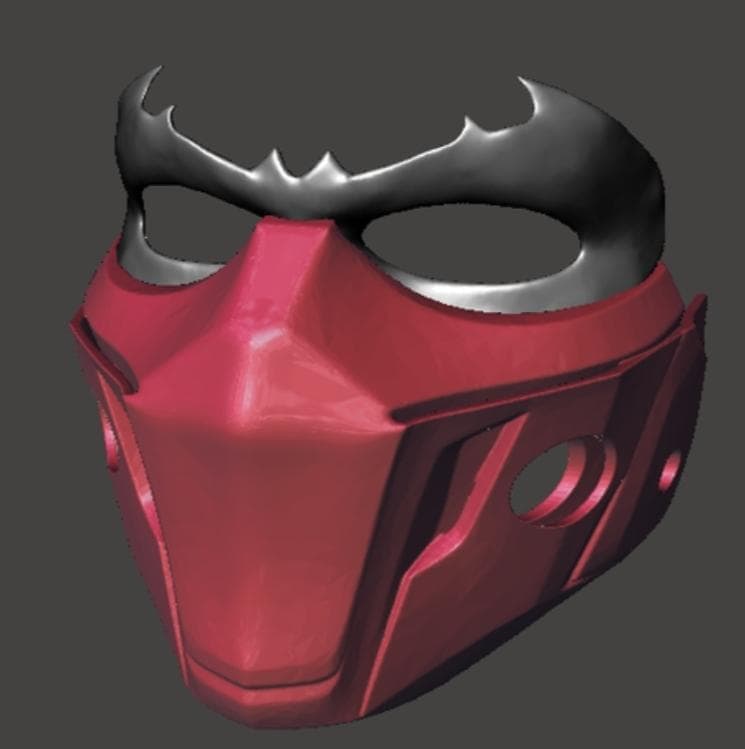 RedHood mask, Halloween, costume, masquerade