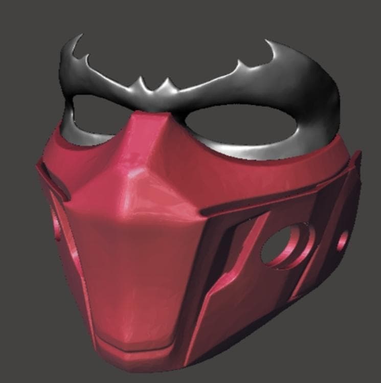 RedHood mask, Halloween, costume, masquerade