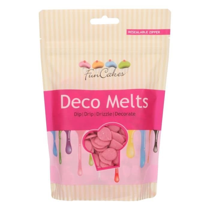 Deco Melts Rosa, 1kg- FunCakes