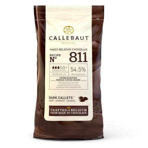 Chokladknappar Mörk Belgisk Choklad 1 kg - Callebaut 811