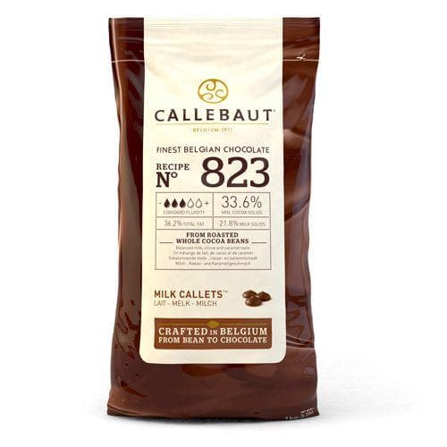 Belgisk Mjölkchoklad, 1 kg - Callebaut 823