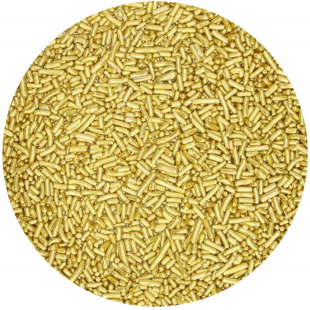 Metallic Gold Strössel Storpack 800g Storpack - FunCakes