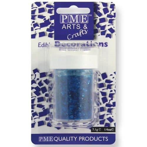 Ätbara Blå Glitter Flakes - PME