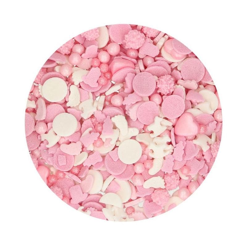 FunCakes Sprinkle Medley -Baby Girl- 50g