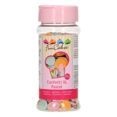 FunCakes Confetti XL Pastel 55g