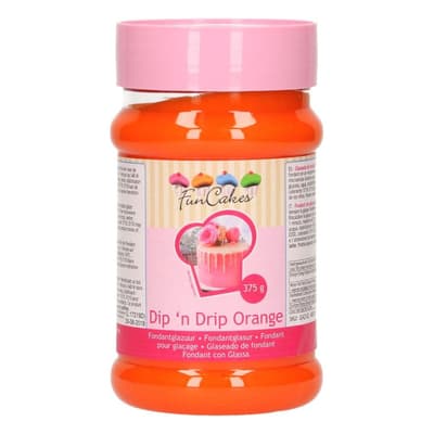 FunCakes Dip 'n Drip Orange -375g-