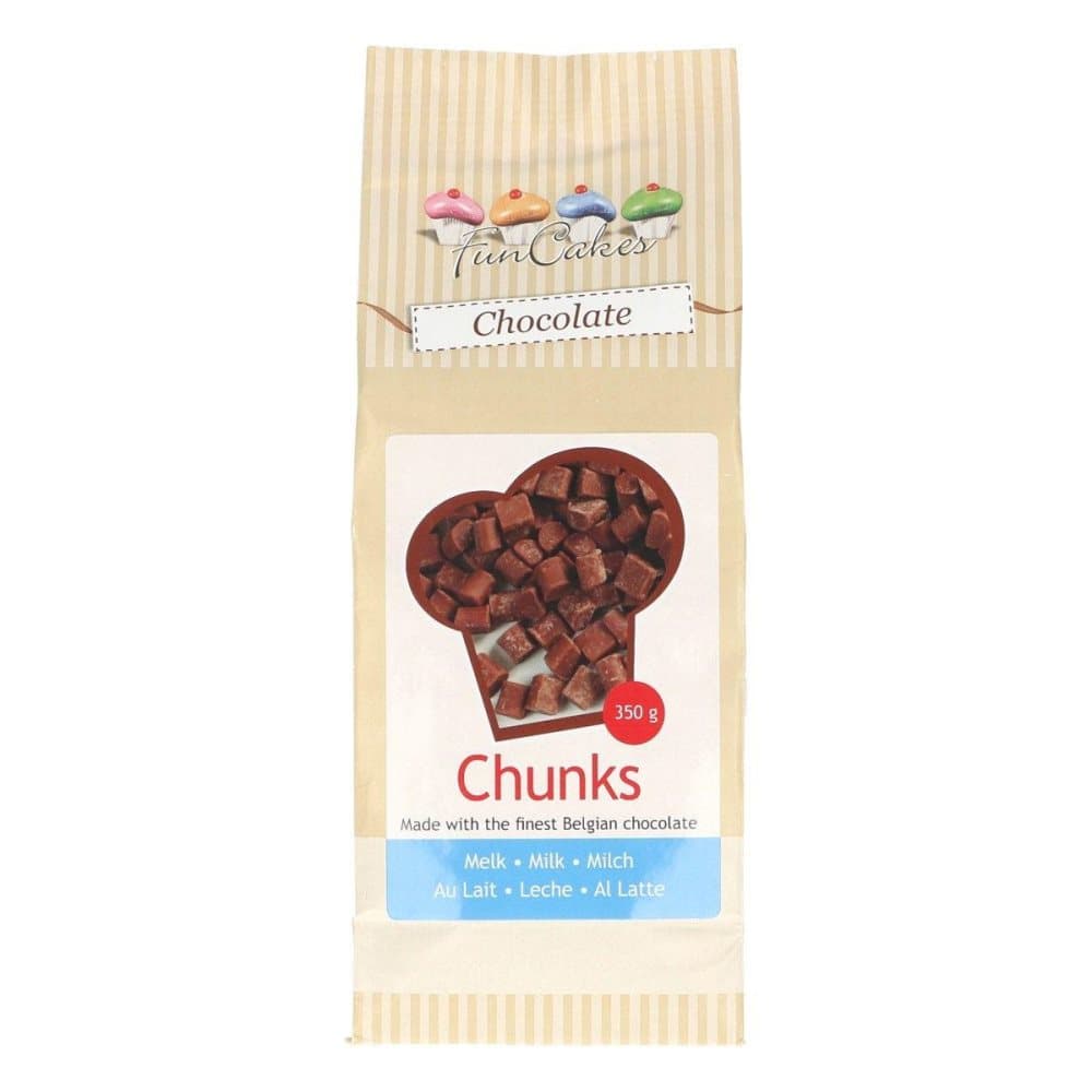 FunCakes Chocolate Chunks Milk -350g-