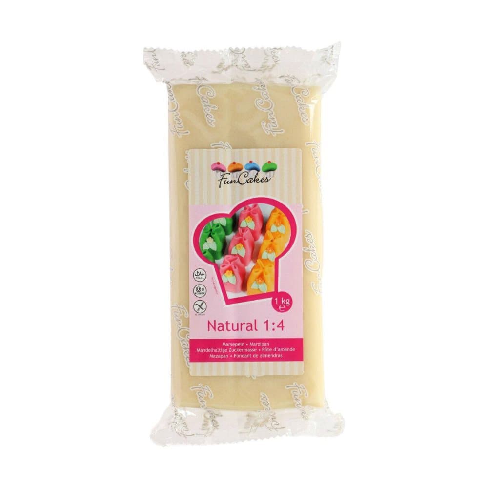 FunCakes Marzipan Natural 1:4 -1 kg-