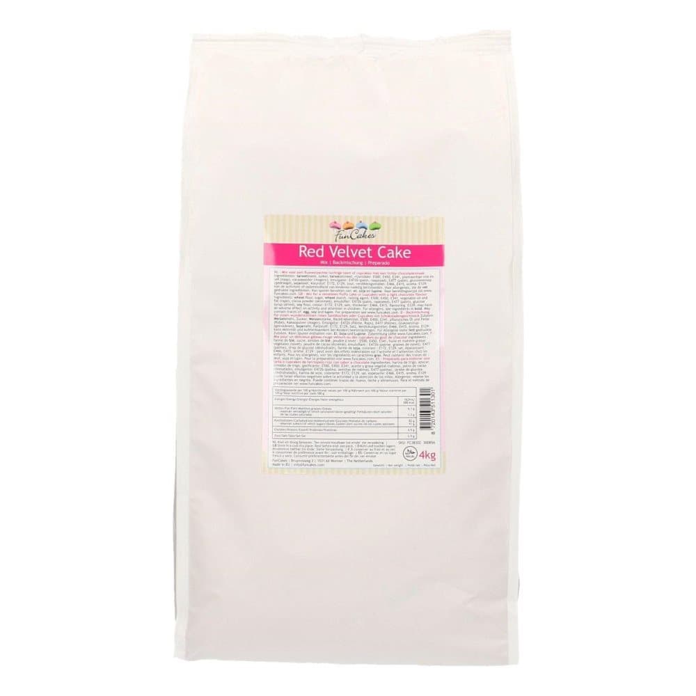 FunCakes Mix for Red Velvet Cake 4kg