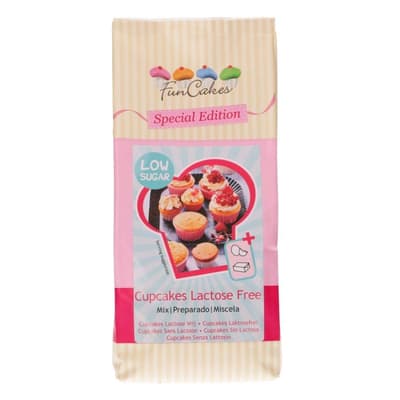 FunCakes Mix for Cupcakes Lactose Free - Low Sugar 500g