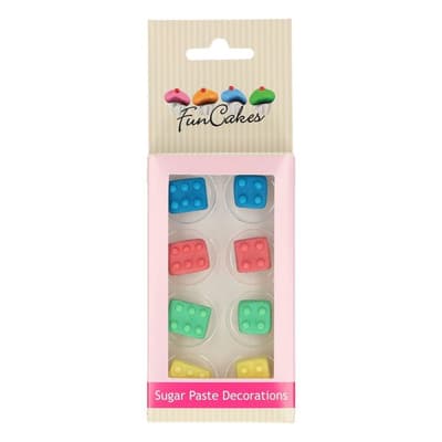 FunCakes Sugar Paste Decorations Building Blocks Set/8