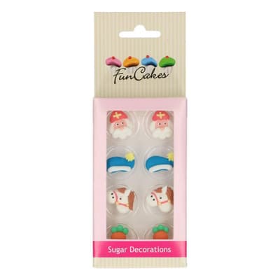 FunCakes Sugar Decorations Sinterklaas Set/8