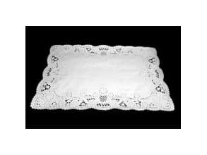 Kagepapir 26x37 cm Firkantet Udstanset Hvid,2x500 stk/krt