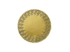 Kagepapir Ø36 cm Rund Udstanset Guld,5 pk x 100 stk/krt