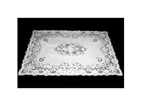 Kagepapir 32x46 cm Firkantet Udstanset Hvid,2 pk x 500 stk/krt