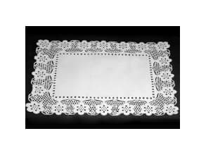 Kagepapir 30x40 cm Firkantet Udstanset Hvid,2 pk x 500 stk/krt