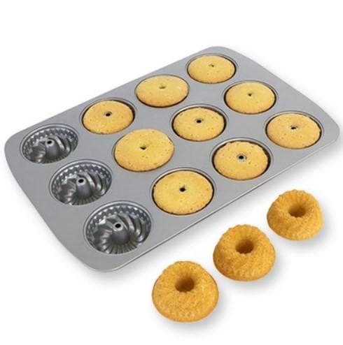 Sockerkaksplåt Mini 12 st, Mini Fancy Ring Pan - PME
