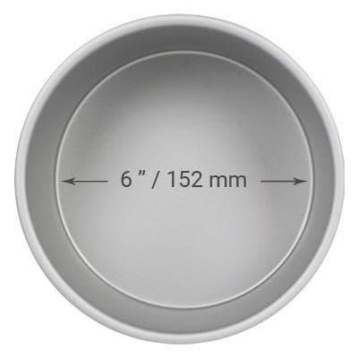 Round Cake Pan (152 x 76mm / 6 x 3")