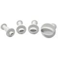 Shapes Pluger Cutters - Oval Set of 4