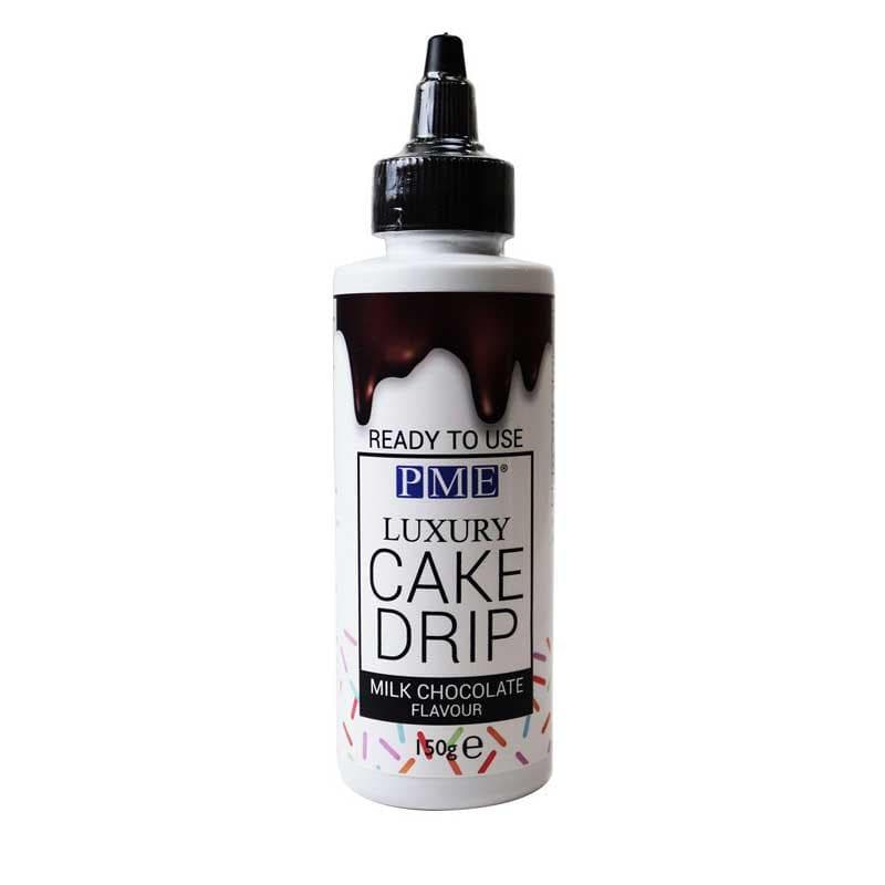 Luxury Cake Drip Mjölkchoklad Brun, Brown 150g - PME