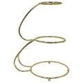 Cake Stand - E Shape Gold Finish 3 Tier