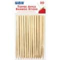 Toffee Apple Bamboo Sticks Pk/30 (13cm / 5.11”)