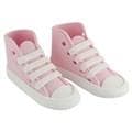 Handcrafted Sugar Toppers - Pink High Cut Sneaker (72 x 50mm / 2.75 x 2”)