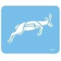 JEM Stencil - Springbok (46 x 98mm / 2 x 4”)