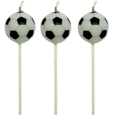 Candles - Football Set of 4 (22mm / 0.9”)