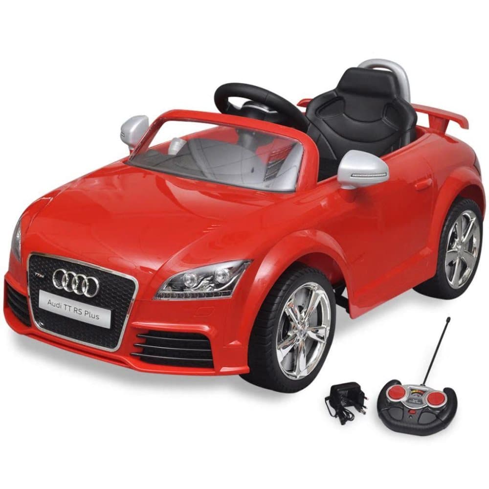 vidaXL Rød Audi TT RS Elbil for Barn med Fjernkontroll