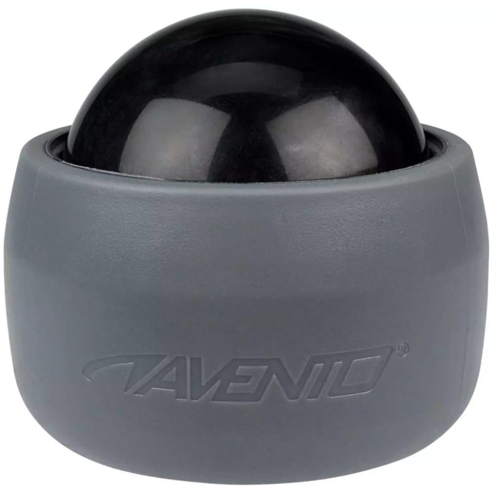 Avento massagebold med holder grå og sort