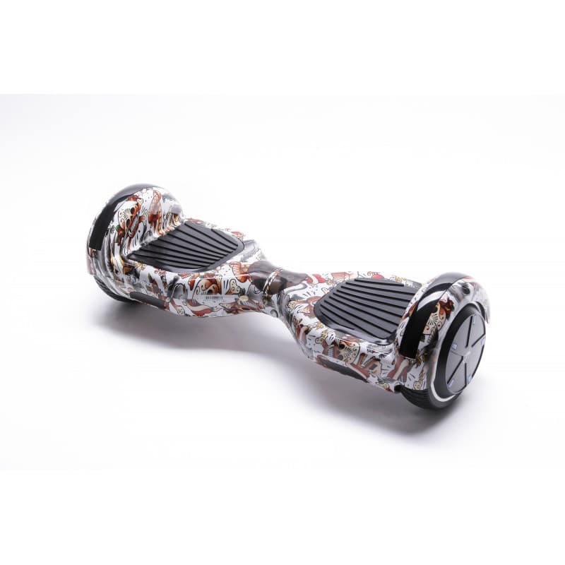 Smart Balance™ Hoverboard 6.5 inch, Regular Tattoo, Motor 700 Wat, LED