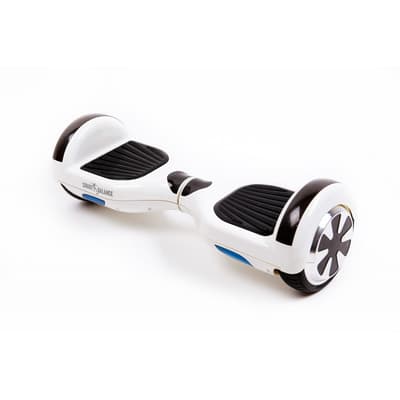 Smart Balance™ Hoverboard 6.5 inch, Regular White Pearl, Motor 700 Wat, LED