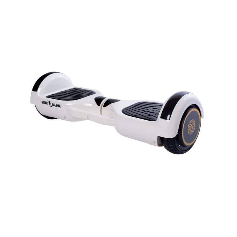 Package Smart Balance™ Hoverboard 6.5 inch, Regular White Handle, Motor 700 Wat, Bluetooth, LED