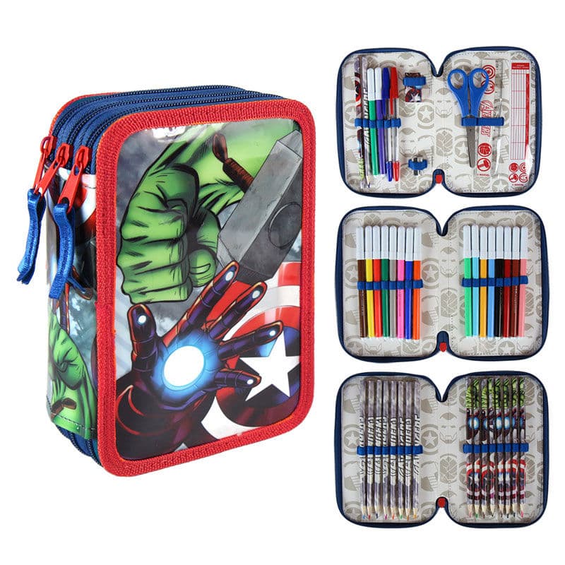 Avengers Triple Skolset 42-delt Pen Shrine Pennset