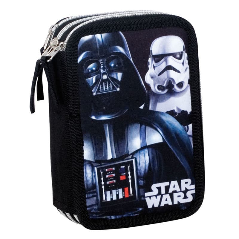 Star Wars Flash Darth Vader Triple School Set 43-delt Pen Box Pennset