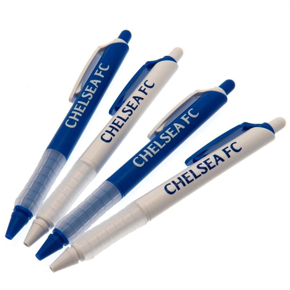 Chelsea FC Pen Set (Pack Of 4)