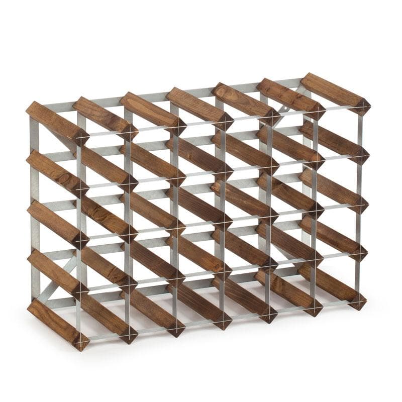 30 Bottle Self Assembly Kit Dark oak