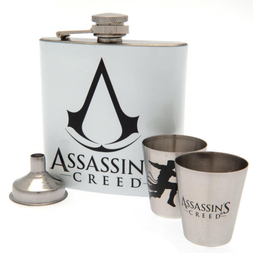 Assassins Creed Hip Flask Set
