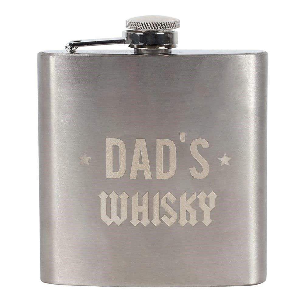 Something Different Dad Rocks Whisky Hip Flask