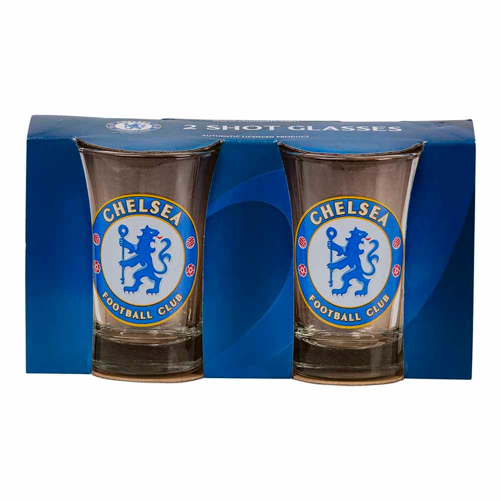 Shotglas Chelsea FC 2 stk.