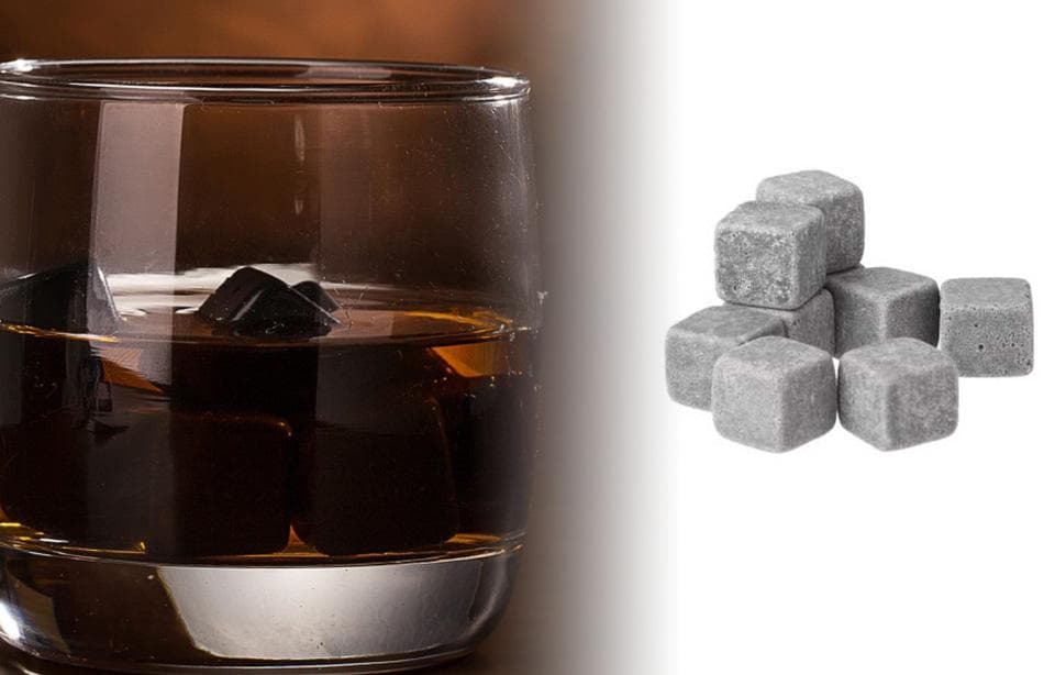 9 pakke - Whisky Stones / Ice Cubes / Whisky / Whisky
