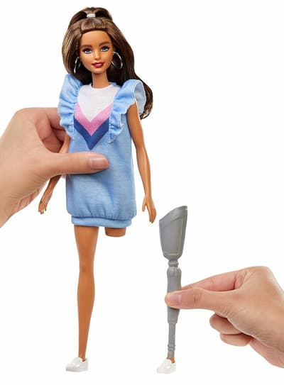 Barbie Fashionistas Dukke # 121 Dukke Med Protetiske Ben