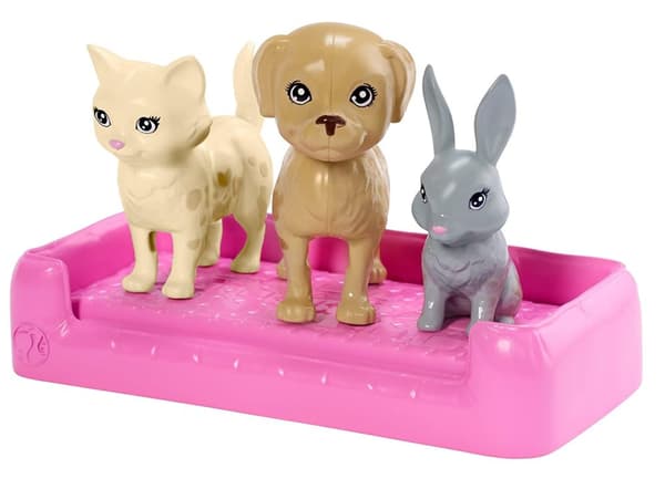 Barbie Play 'N' Wash Pets Doll & Playset