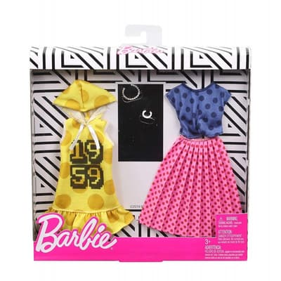 Barbie Fashion 2-pak tøj