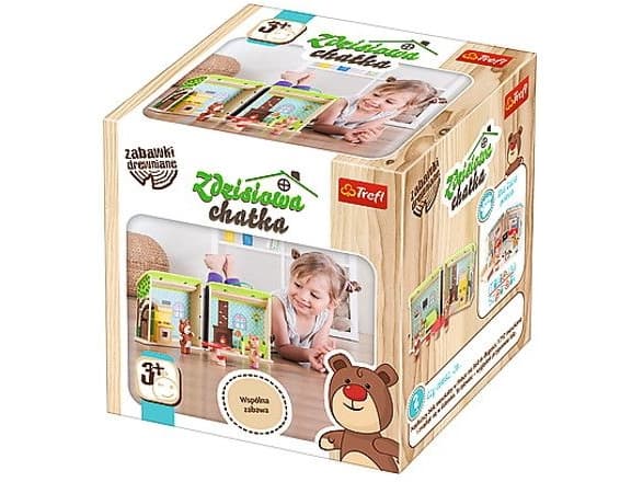 Trefl Wooden toy. Zdzisiowa hut (60795)