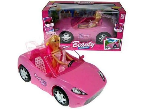 Hipo Auto for the wedding with a doll 33cm (H11974)
