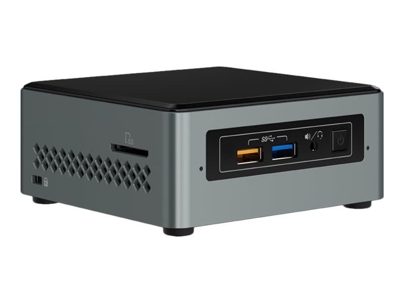 Intel Next Unit of Computing Kit NUC6CAYH - Barebone - mini-PC - 1 x Celeron J3455 / 1.5 GHz - RAM 0 GB - HD Graphics 500 - GigE - WLAN: 802.11a/b/g/