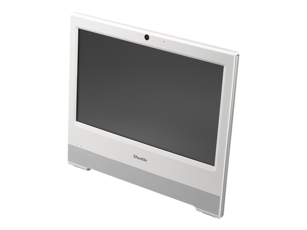 Shuttle XPC X50V6 - Barebone - allt-i-ett - 1 x Celeron 3865U / 1.8 GHz ULV - RAM 0 GB - HD Graphics 610 - GigE - WLAN: 802.11b/g/n - skärm: LED 15.6